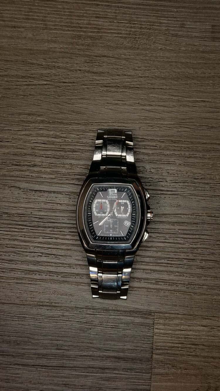 Citizen Eco-Drive Largo Chronograph Stainless Steel Men's Watch